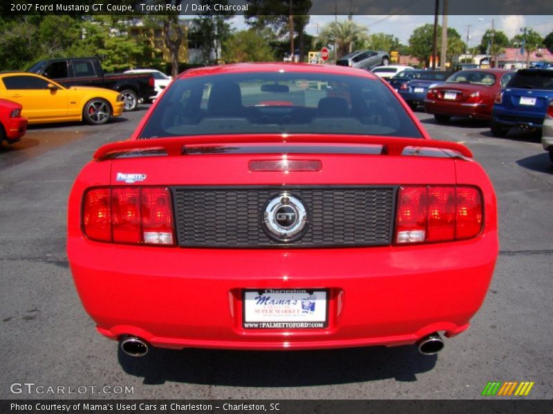 Torch Red / Dark Charcoal 2007 Ford Mustang GT Coupe