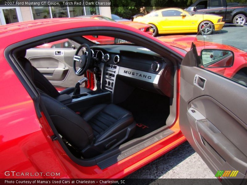 Torch Red / Dark Charcoal 2007 Ford Mustang GT Coupe