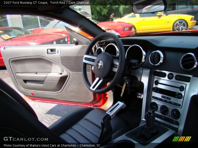 Torch Red / Dark Charcoal 2007 Ford Mustang GT Coupe
