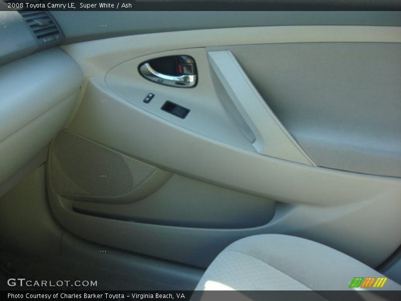 Super White / Ash 2008 Toyota Camry LE