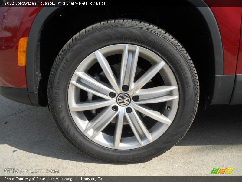  2012 Tiguan SE Wheel