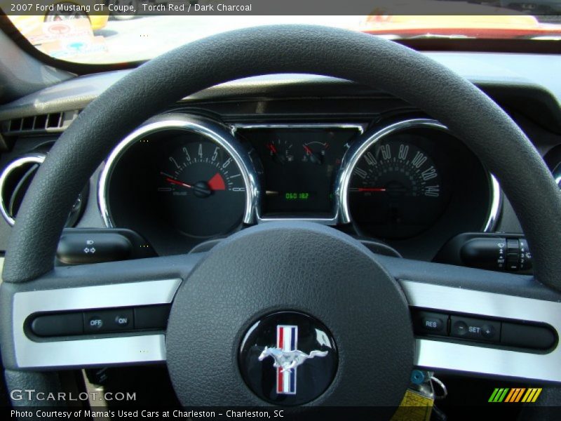 Torch Red / Dark Charcoal 2007 Ford Mustang GT Coupe