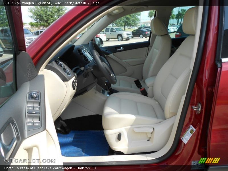  2012 Tiguan SE Beige Interior