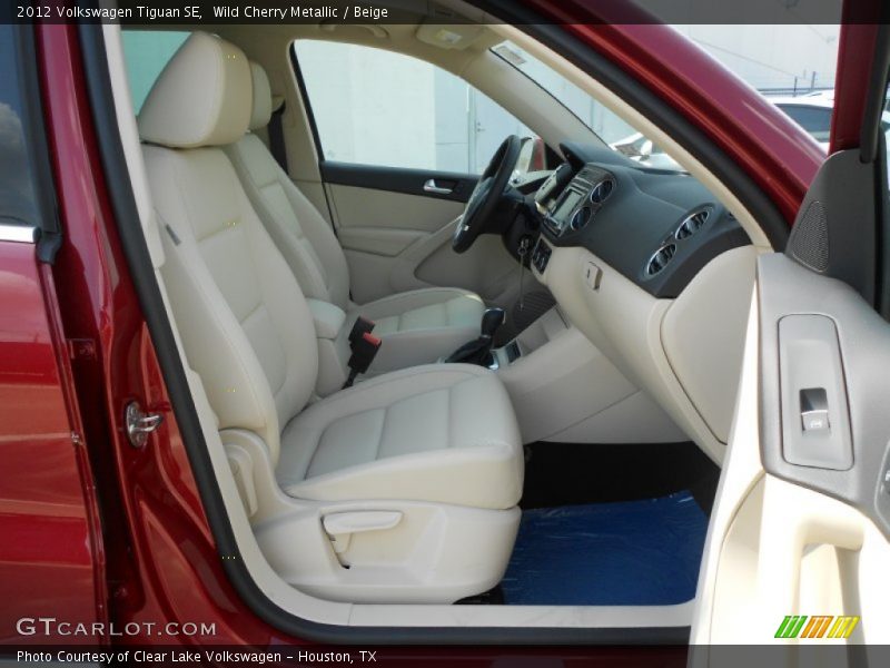  2012 Tiguan SE Beige Interior