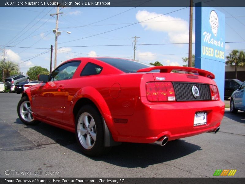 Torch Red / Dark Charcoal 2007 Ford Mustang GT Coupe