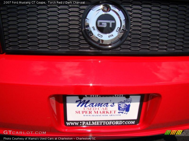 Torch Red / Dark Charcoal 2007 Ford Mustang GT Coupe