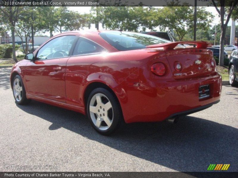 Victory Red / Ebony 2010 Chevrolet Cobalt LT Coupe