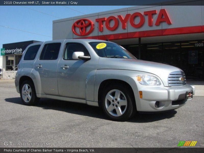 Silver Ice Metallic / Gray 2010 Chevrolet HHR LT