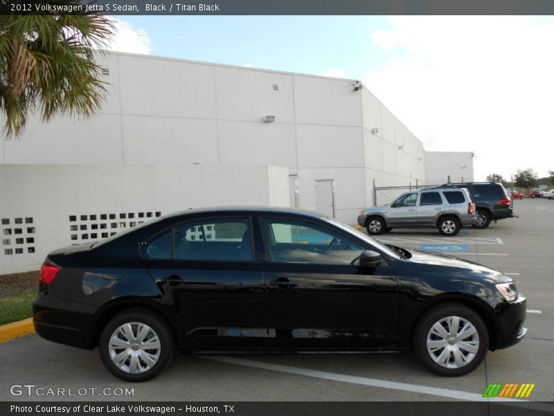 Black / Titan Black 2012 Volkswagen Jetta S Sedan