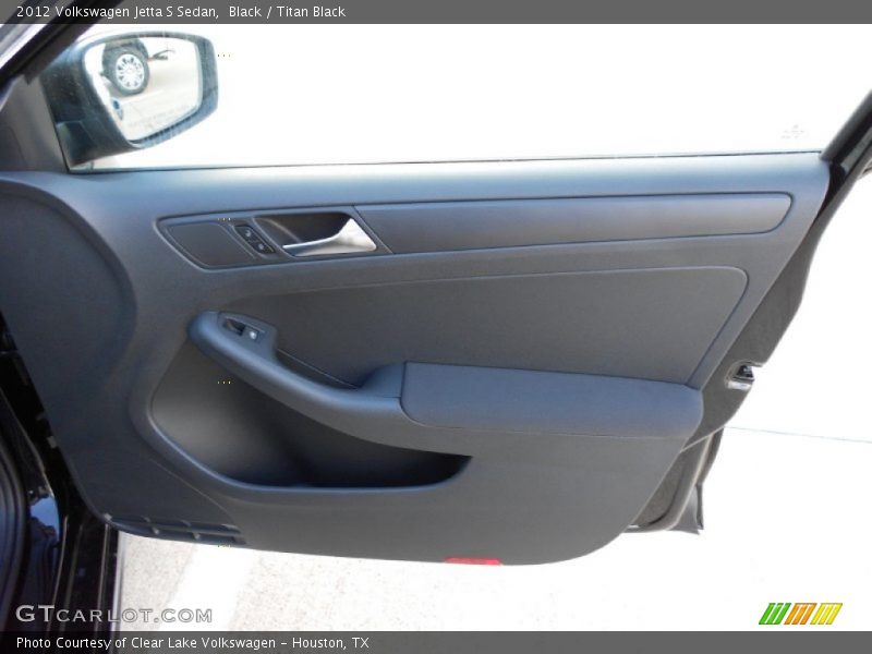 Black / Titan Black 2012 Volkswagen Jetta S Sedan