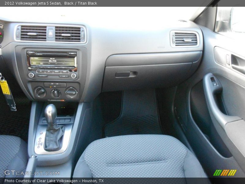 Black / Titan Black 2012 Volkswagen Jetta S Sedan
