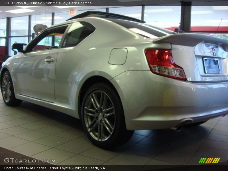 Classic Silver Metallic / Dark Charcoal 2011 Scion tC