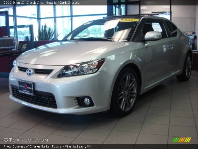 Classic Silver Metallic / Dark Charcoal 2011 Scion tC