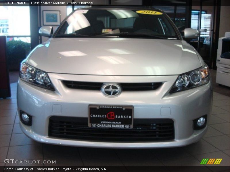 Classic Silver Metallic / Dark Charcoal 2011 Scion tC