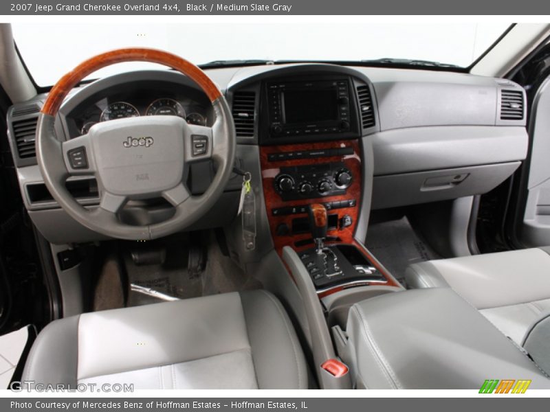 Black / Medium Slate Gray 2007 Jeep Grand Cherokee Overland 4x4