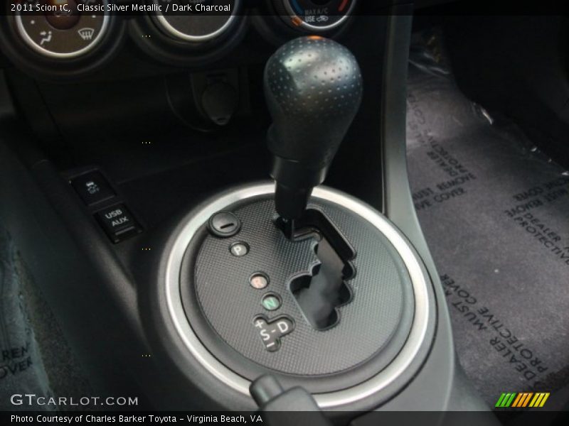 Classic Silver Metallic / Dark Charcoal 2011 Scion tC