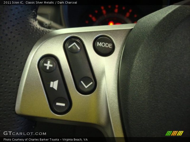 Classic Silver Metallic / Dark Charcoal 2011 Scion tC
