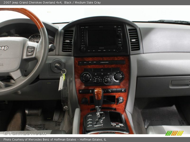 Black / Medium Slate Gray 2007 Jeep Grand Cherokee Overland 4x4