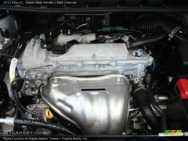 Classic Silver Metallic / Dark Charcoal 2011 Scion tC