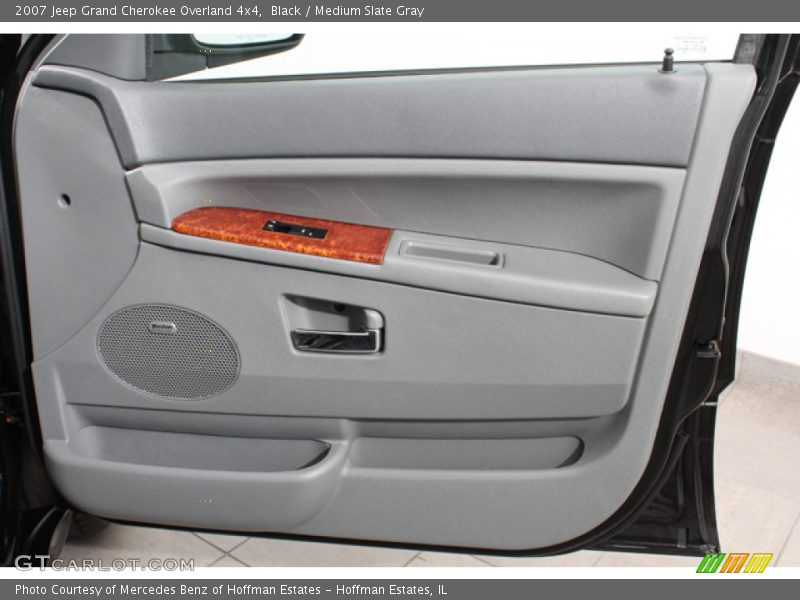 Black / Medium Slate Gray 2007 Jeep Grand Cherokee Overland 4x4