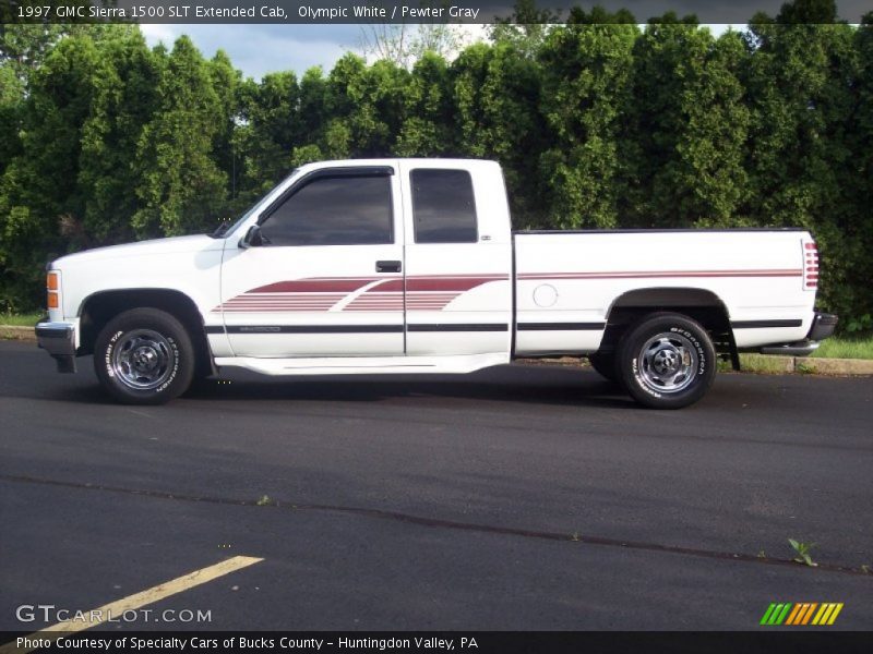  1997 Sierra 1500 SLT Extended Cab Olympic White