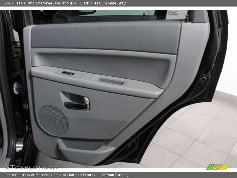 Black / Medium Slate Gray 2007 Jeep Grand Cherokee Overland 4x4