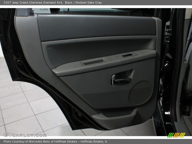 Black / Medium Slate Gray 2007 Jeep Grand Cherokee Overland 4x4