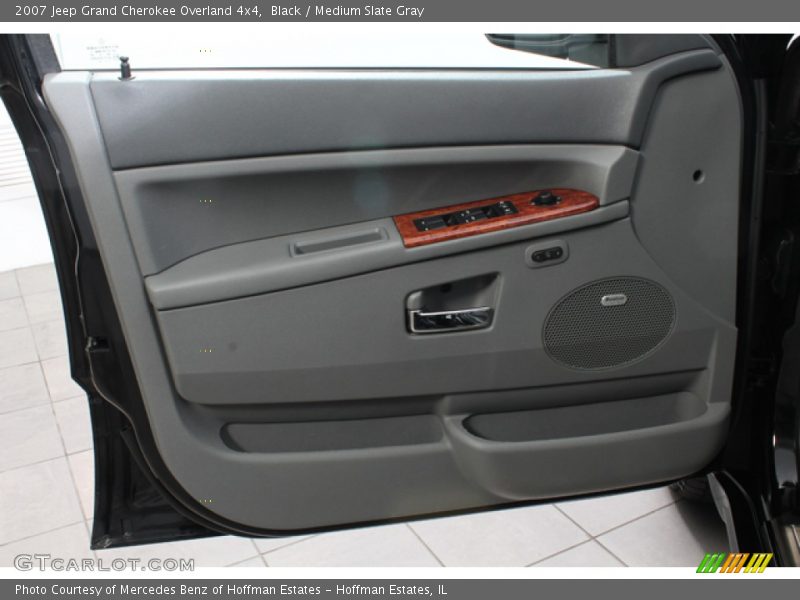 Black / Medium Slate Gray 2007 Jeep Grand Cherokee Overland 4x4