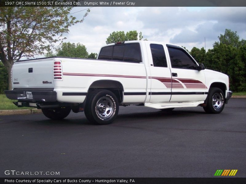  1997 Sierra 1500 SLT Extended Cab Olympic White