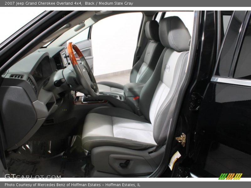 Black / Medium Slate Gray 2007 Jeep Grand Cherokee Overland 4x4