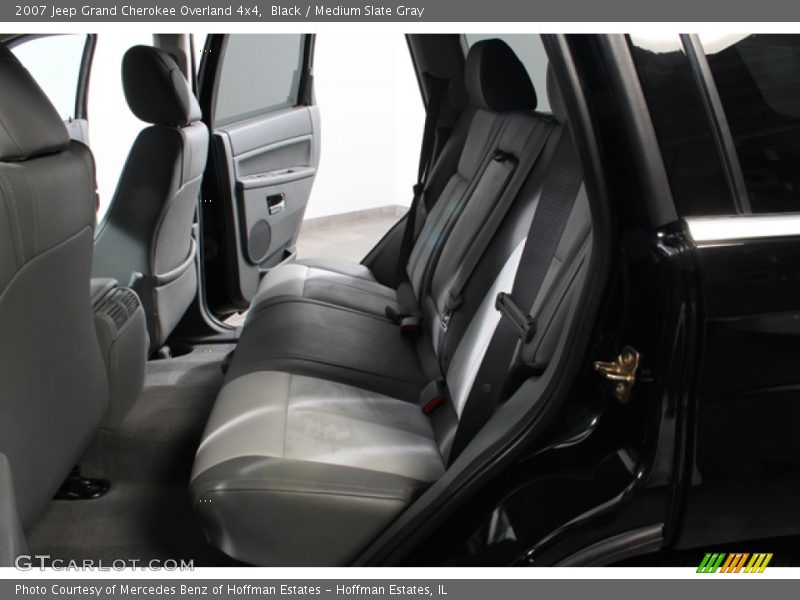 Black / Medium Slate Gray 2007 Jeep Grand Cherokee Overland 4x4