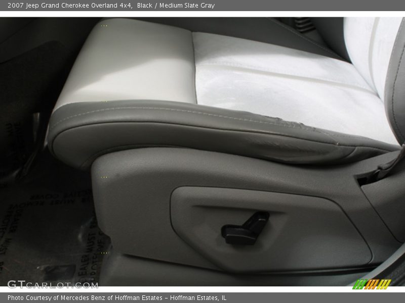 Black / Medium Slate Gray 2007 Jeep Grand Cherokee Overland 4x4