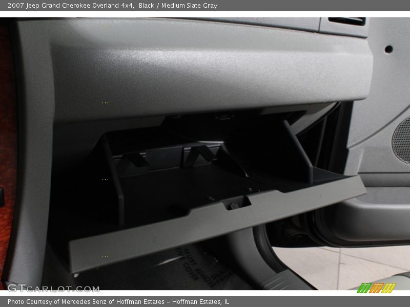 Black / Medium Slate Gray 2007 Jeep Grand Cherokee Overland 4x4