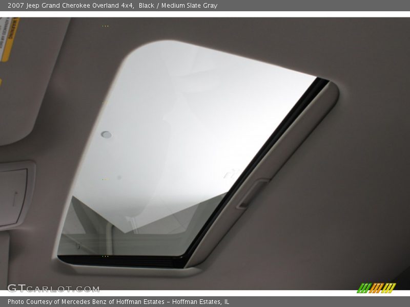 Black / Medium Slate Gray 2007 Jeep Grand Cherokee Overland 4x4
