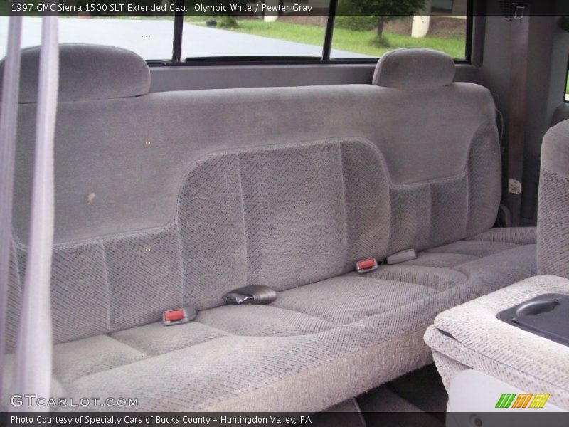  1997 Sierra 1500 SLT Extended Cab Pewter Gray Interior