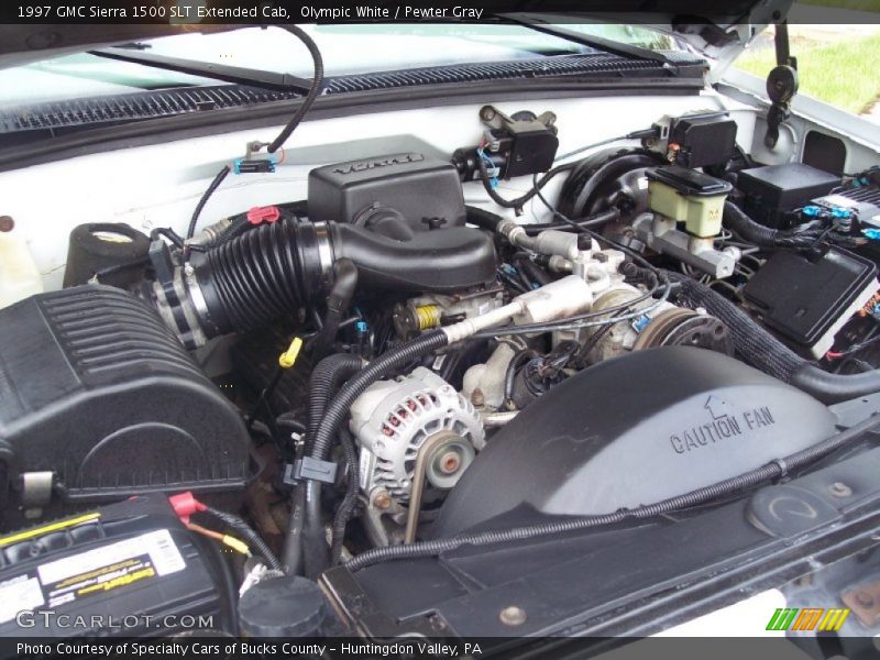  1997 Sierra 1500 SLT Extended Cab Engine - 5.7 Liter OHV 16-Valve V8