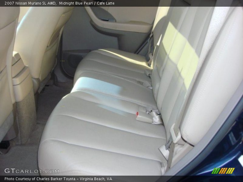 Midnight Blue Pearl / Cafe Latte 2007 Nissan Murano SL AWD