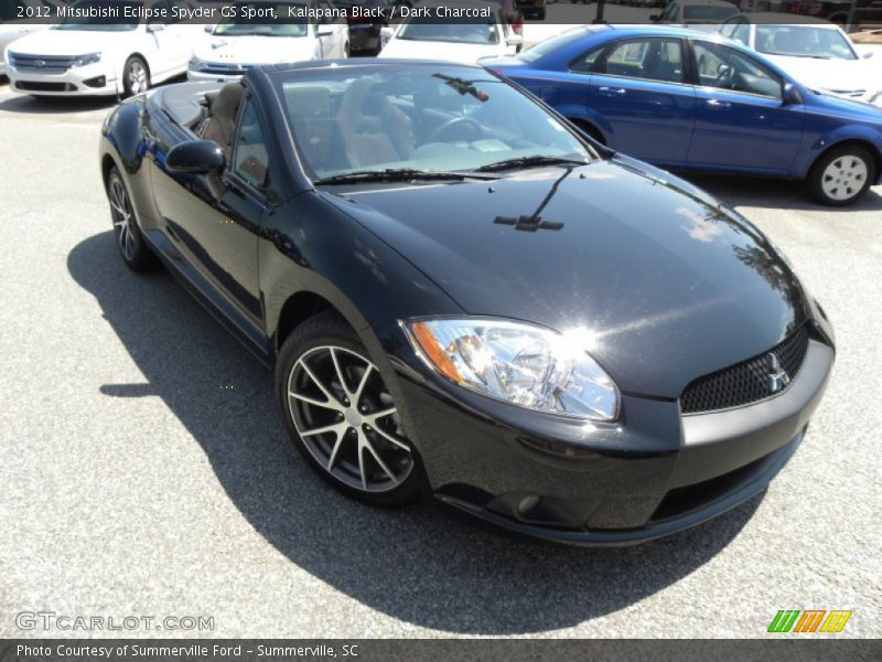 Front 3/4 View of 2012 Eclipse Spyder GS Sport