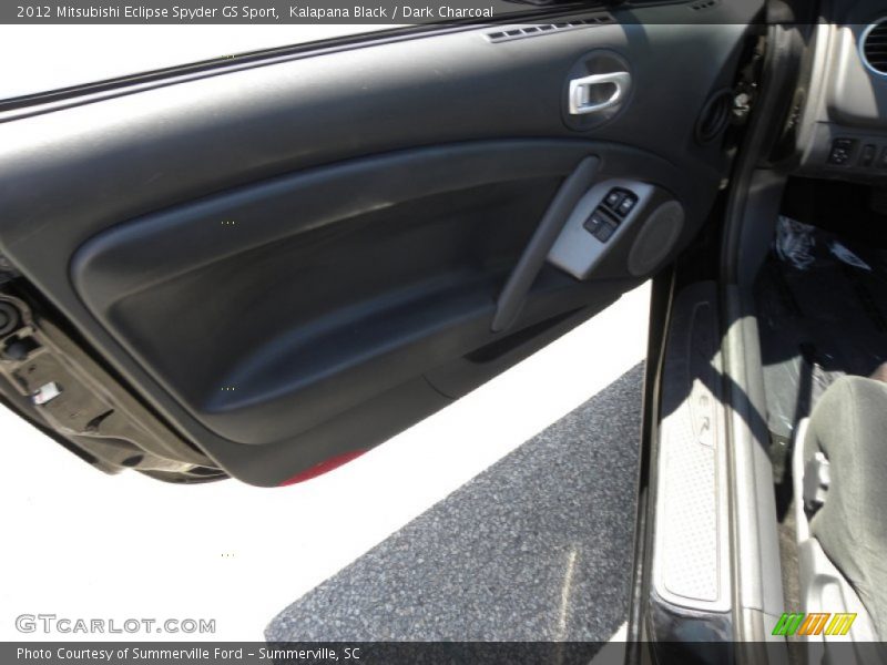 Kalapana Black / Dark Charcoal 2012 Mitsubishi Eclipse Spyder GS Sport