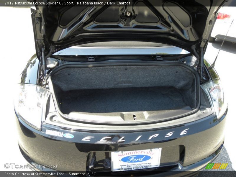 Kalapana Black / Dark Charcoal 2012 Mitsubishi Eclipse Spyder GS Sport