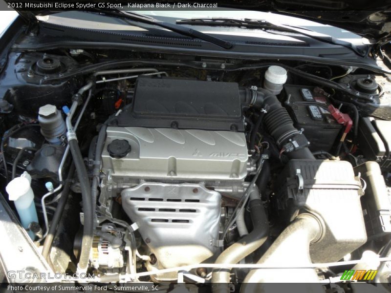  2012 Eclipse Spyder GS Sport Engine - 2.4 Liter SOHC 16-Valve MIVEC 4 Cylinder