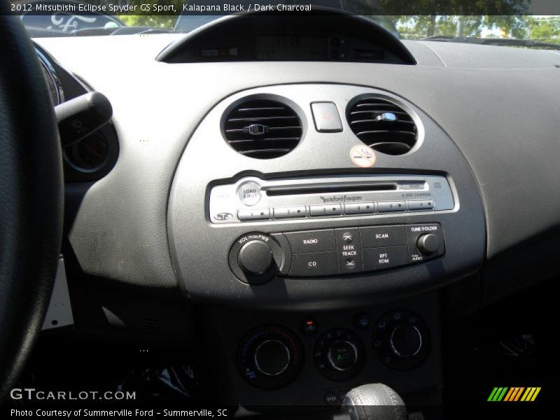 Kalapana Black / Dark Charcoal 2012 Mitsubishi Eclipse Spyder GS Sport