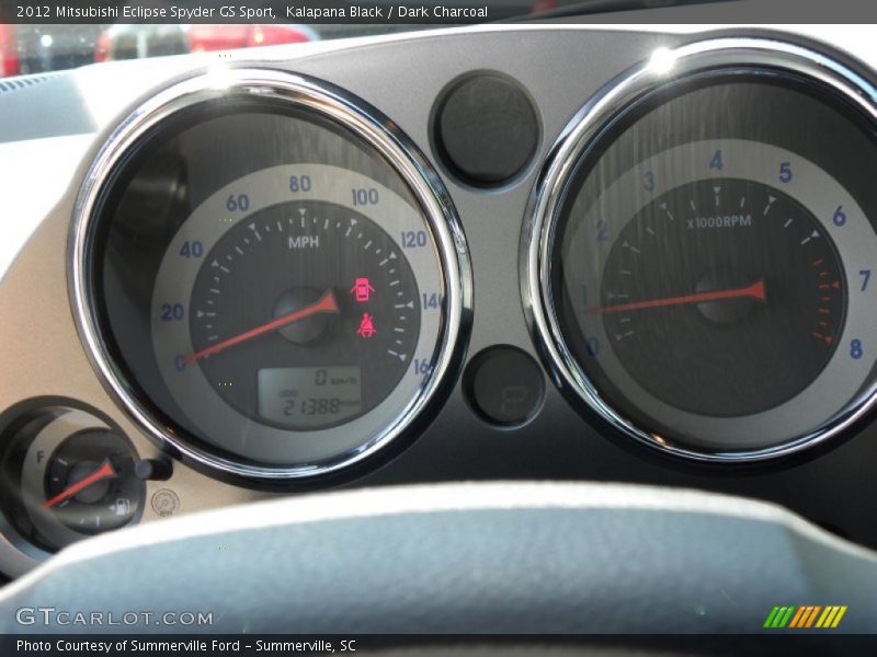  2012 Eclipse Spyder GS Sport Spyder GS Sport Gauges