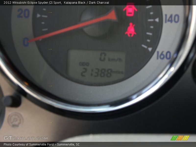 Kalapana Black / Dark Charcoal 2012 Mitsubishi Eclipse Spyder GS Sport