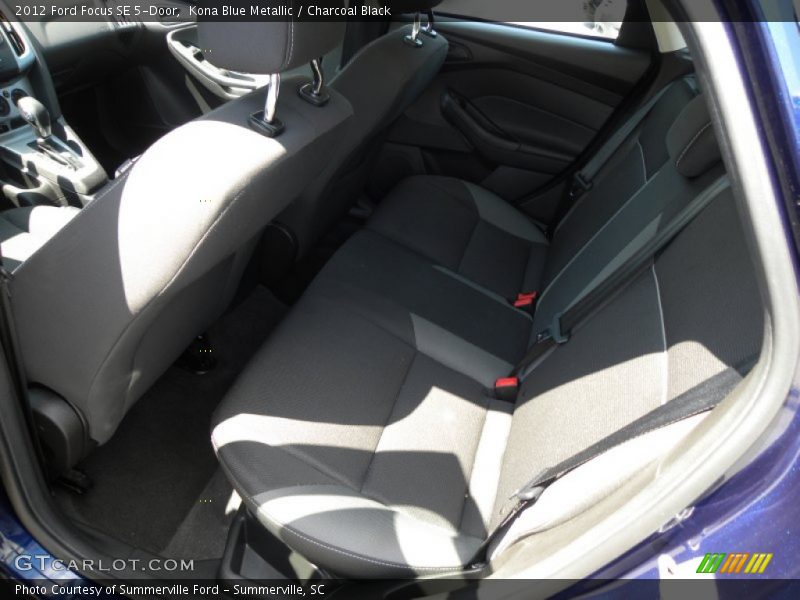 Kona Blue Metallic / Charcoal Black 2012 Ford Focus SE 5-Door