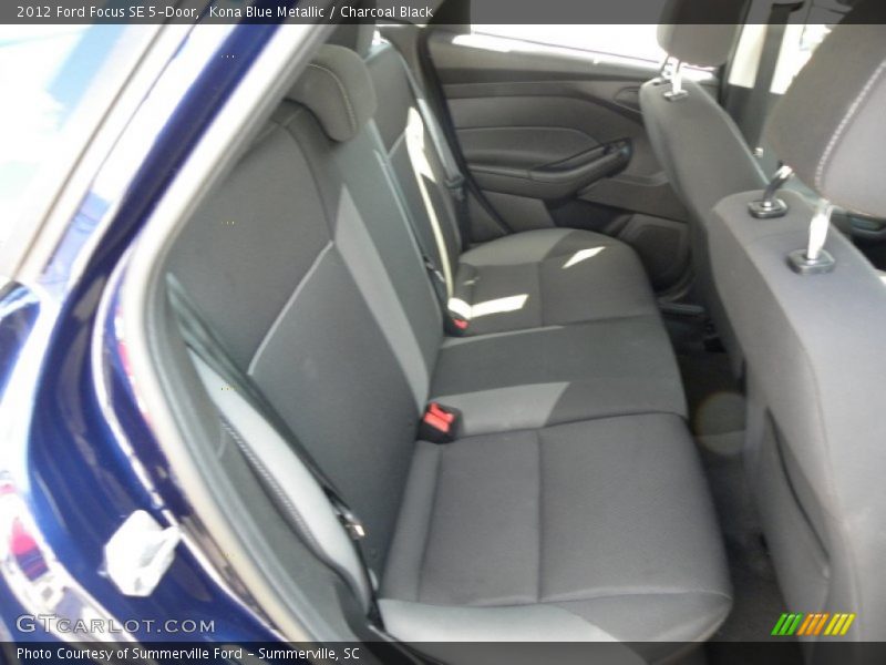Kona Blue Metallic / Charcoal Black 2012 Ford Focus SE 5-Door