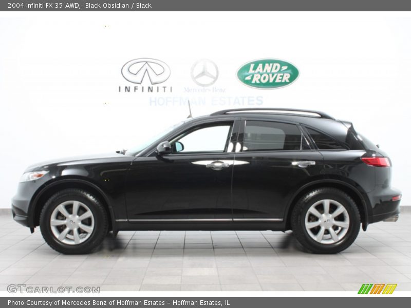 Black Obsidian / Black 2004 Infiniti FX 35 AWD
