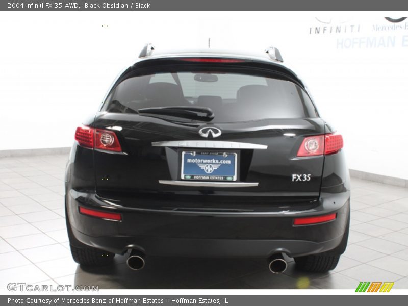 Black Obsidian / Black 2004 Infiniti FX 35 AWD