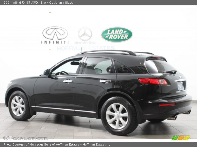 Black Obsidian / Black 2004 Infiniti FX 35 AWD
