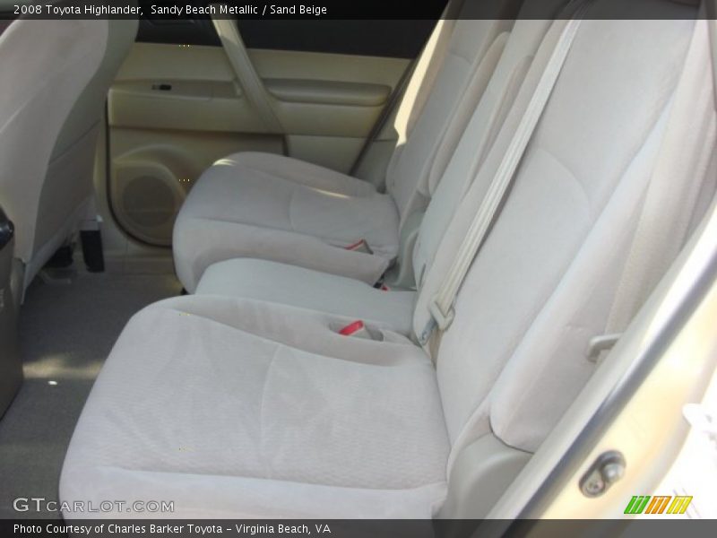Sandy Beach Metallic / Sand Beige 2008 Toyota Highlander